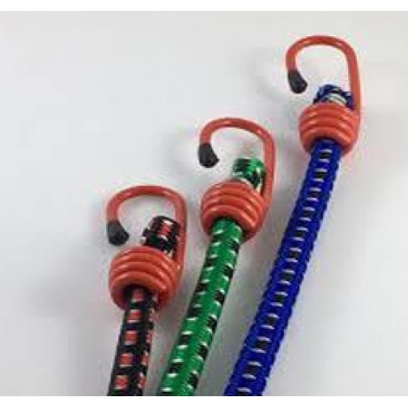 TAIWAN Bagaj Lastiği -150cm - 10mm Tek Kancalı - Çok Renkli