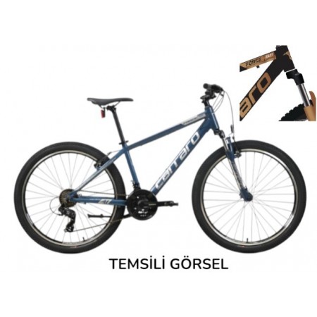 26J CARRARO FORCE 600 DAĞ BİSİKLETİ - MAT SİYAH BRONZ - 38