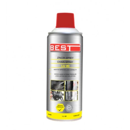 BEST - ZİNCİR YAĞLAYICI SPREY LU-80 400 ml