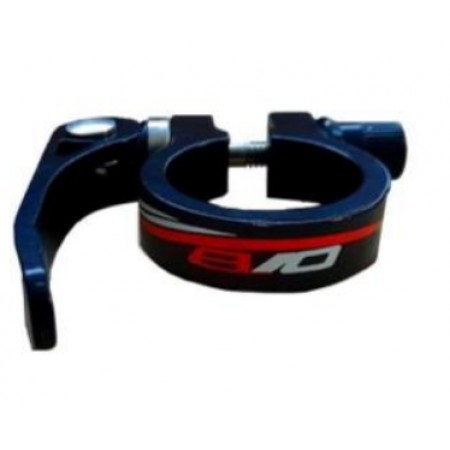 EVO 31.8mm SELE KELEPÇESİ MANDALI ALÜMİNYUM - SİYAH KIRMIZI