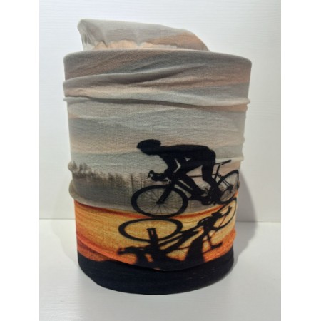 TEX XBYC 6513 BANDANA - BEYAZ GRİ TURUNCU SİYAH