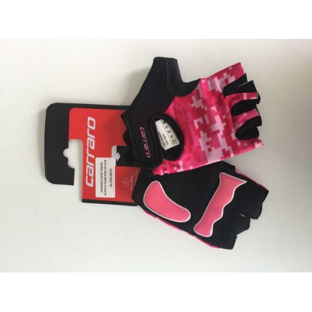 Carraro KISA PARMAK ELDİVEN ÇOCUK 8 YAŞ CR-2133 - PEMBE