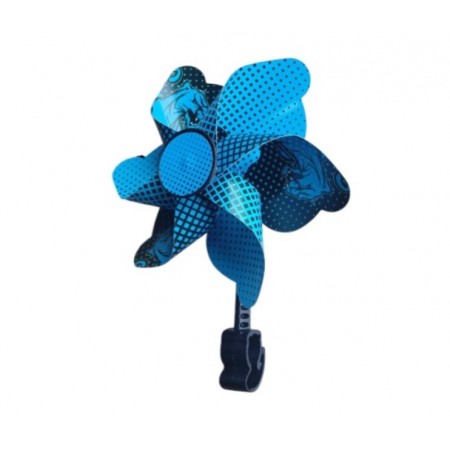 TAIWAN RÜZGAR GÜLÜ MAVİ/SİYAH