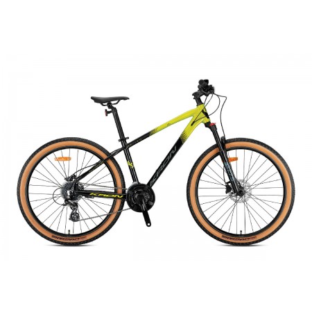 27.5J KRON XC 150 24V HD DAĞ BİSİKLETİ - SİYAH SARI FÜME - 38 KADRO