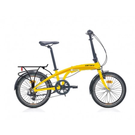 20J CARRARO FLEXI 107 KATLANIR BİSİKLET - SARI SİYAH KIRMIZI
