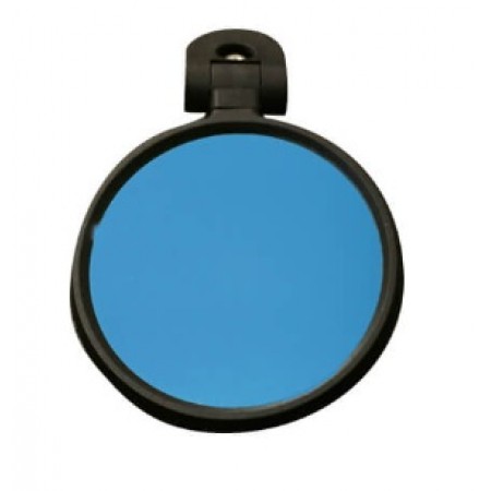 MEACHOW - Ayna - ME-001B Sol Taraf - Lens:Mavi Cam:65mm Kol:16-23mm Gümüş