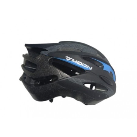 MOON MV-88  KASK IŞIKLI  -  SİYAH MAVİ - M