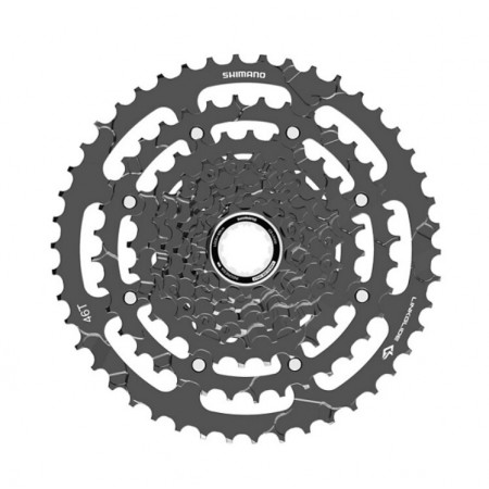 SHIMANO Kaset Ruble CS-LG400-9 9 Vites 11-13-15-17-20-23-28-36-46D