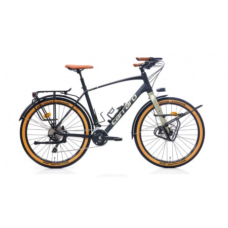 27.5J CARRARO CR-T TRAIL DAĞ BİSİKLETİ - MAT SİYAH YEŞİL - 48 KADRO