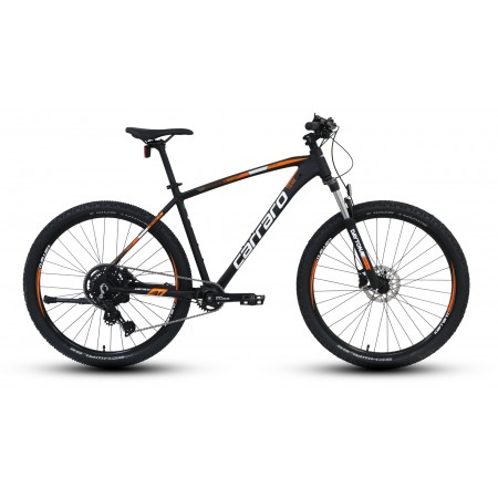 27.5J CARRARO DAYTONA 709 DAĞ BİSİKLETİ - MAT SİYAH TURUNCU - 44 KADRO